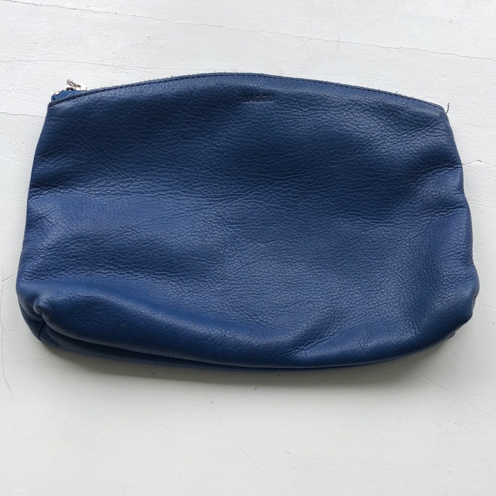 Baggu Zip Pouch Blue